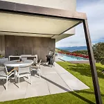 别墅 Panoramica With Heated Pool And Sauna
